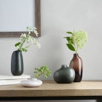 카페사코(CaFeSaCo) | 킨토 KINTO SACCO vase porcelain 03 Yellow 킨토 사코 도자기 화병 03 인테리어소품 카페소품 : Newnewn