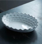프랑스 아스티에 드 빌라트 테라코타 세라믹 오발 큐브 샐러드 볼 접시 25cm : 슈퍼마아켓