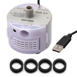 SMA800 USB 워터 펌프 및 필터 DIY 애완 식수대 저소음 브러시리스 모터 수중 펌프 DC 5V A 50cm 60LH : 홈105