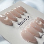 슈렐리아 네일(Shrelia nail) | 클리어 하트 수제 네일팁 슈렐리아네일 : Shrelia 수제네일팁