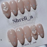 슈렐리아 네일(Shrelia nail) | 클리어 하트 수제 네일팁 슈렐리아네일 : Shrelia 수제네일팁