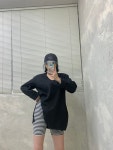 육구팔엔티크 | 모먼트 긴팔 패드 티 : 엔티크제이