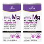 오늘의건강 프리미엄 마그네슘400 90정 108g 2개 : 원라이브:쇼핑몰