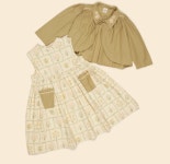 아폴리나키즈 FW24 아다 드레스 세트 Ada Dress Set - Cabin Quilt Floral Cream/Sage : 프린스나인