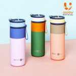 아소부 스테인레스 보온보냉 빨대 세라믹 텀블러 아스펜 600ml, 파스텔핑크 : asobu다이렉트몰