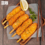 8요일튀김꼬치 | 4마리 통 새우튀김 꼬치 400g 8미 통살새우 튀김꼬치 : 팜 공식몰