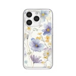 Sweet Flowers 아이폰 맥세이프 슬림 카드 케이스 투명 두배 자력 16 프로 맥스 하드 : 오킴즈팩토리
