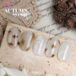 어텀네일Autumnnail | 더젤 어텀시럽 10종 스톤2알 세트 가을 젤네일 : 백억언니
