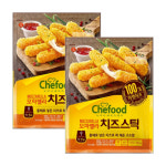 롯데 쉐푸드 모짜렐라 치즈스틱 800g 2개 간식 안주 롯데리아 : 닭고기몰