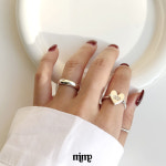 밈프 인 마이 하트 반지 mimp in my heart silver necklace (R001M24) : mimp 밈프주얼리