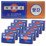 천우네국수 | 천우식품제조장 식용색소 칼라 빨강색 노랑색 초록색 분홍색 (1gx30봉x10ea) : 두오모샵