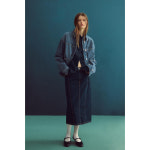 ZARA 자라 청치마 봄 가을 미디 치마 빅사이즈 데님스커트 : 다파는찌니