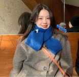 1+1 니트머플러 넥워머 고급 목도리 남여공용 커플 겨울필수템 : 라탄애비뉴184