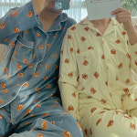 남자잠옷 남성 수면 피치기모 극세사 잠옷 빅사이즈 : 수수하다 SUSUhada