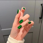 걸스코코 네일팁 인조손톱 자석네일 그린 붙이는 셀프네일 NAIL-N635 : 걸스코코