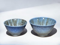 미노야 일본그릇 아오센 블루 밥공기 11.7cm 1P : 미노야