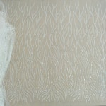 천지기장판 | 스팽글 반짝이 원단 원피스 레이스 비즈 가운 마당으로 130cm 너비 : 다섯번째 별항
