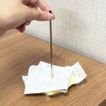 주문서 꽂이 빌지 오더렉 주문서 판 계산서 꽂이 업소용 : 티스텝