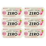 롯데 슈가 당류 제로 피치민트 캔디 28g x 6개 틴케이스 사탕 : 롤리베어