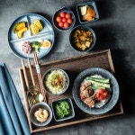 라월세라믹 | 일본식 가정식 식기 트레이 세트 신혼부부 그릇 1인용 가정용 접시 플레이트 : 구매데헷에이트