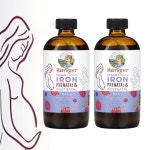 2병 메리루스 비건 임산부 액상 철분 베리맛 450ml 산전 산후 : 조앤조 웰라이프