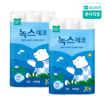 모나리자 녹스 데코 3겹 30M 30롤 1+1개 총60롤 화장지 휴지 : 모나리자 본사직영몰