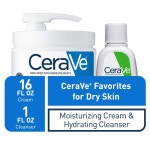 엠제이건기식 | CeraVe 보습크림 453g 수분 공급 세안제 29ml 콤보 팩 : 유로니크