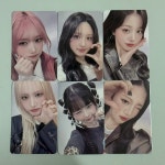 아이브 엠파시 앨범 미공포 포카 위드뮤 라이브 스튜디오 포토카드 6장 세트 : 크리퍼스큘