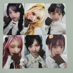 아이브 엠파시 앨범 미공포 포카 위드뮤 라이브 스튜디오 포토카드 6장 세트 : 크리퍼스큘