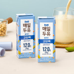 매일유업 매일두유 식물성 단백질 저당두유 고단백, 190ml, 48개 : 마켓더지룩
