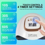 이람인터내셔널 | SUN X25MAX 81LED UV 램프 손톱 건조용 빠른 경화 모든 젤 네일 광택제 전문 강력한 자외선 매니큐어 살롱 : 서원글로벌-4