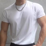 복동식품 | 여름 스포츠 라운드넥 통기성 반팔 티셔츠 블랙 S 50KG-60KG : 리키쓰리 로직스