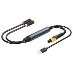진투윤 USB Box 광케이블 오디오 아날로그 Sound 변환기 포트 디지털 여성 to 1.5FT to 2RCA TV/PS4/Xbox/DVD/TOSLINK/광 RCA 광케이블...
