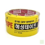 해성프린텍 | 혜성 OPP 점착테이프 투명 4개입 12mm x 25M 낱개 : 오피스핫딜