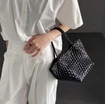 격자무늬 여성 핸드백 데일리 명품 백화점 쉐입백 숄더백 : 벵고지오