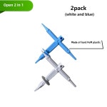 2PACK, 삼성 TV 부품 교체용 2 in 1 개방 지그 도구 장착, 백 오픈 액세서리 텔레비전 수리 부품, TV용 지그/도구 노스크류 후면 커버...