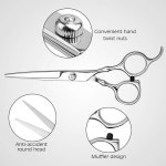아지트(남성토탈살롱) | 남성 살롱 얇아짐 헤어 전문 키트와 케이스 여성용 가정용 커팅 실버 가위 이발사 : 토탈이커23