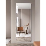 벽부착거울 현관 붙이는 대형 원형 노프레임 거울 : 윤윤네상점