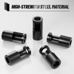 슬리브 보트 자동차 샤프트 5PCS 3650 스틸 피니언 비행기 175MM RC 5MM 어댑터 모델 540 모터 조리개 550 : sweetboy0413