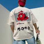 나는문어타코야끼&둘리치킨 | (나는문어/단체주문대박) 아이스분또 타코야끼 오버핏 남녀공용 반팔 3컬러 : 스탑히얼