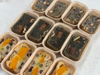 베지너프 비건 쫀득 찹쌀파이 3종 단호박,흑임자,쑥 부모님선물 답례품 (100%쌀빵 / 글루텐프리빵 / 구움찰떡) : 비건베이커리 베지너프
