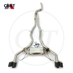 CBNT 배기 시스템, BMW X3 X4 G01 G02 M40i B58 3.0T 2019-2023 캣백, OEM 밸브 머플러 SS304 파이프 포함 : 바이셀써리식스
