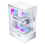 투민시스템 TA100 RGB 강화유리 어항미들케이스 블랙 : 투민시스템