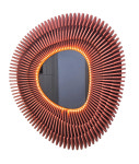 파라메트릭 아트 거울 W940 x H1,040 x D95mm : 포라움