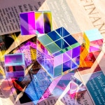 광학 크리스탈 만들기 미니 물리학 큐브 RGB 공예 분산 교육 미술 보석 프리즘 K9 유리 DIY 장식 Cube 2CM : 머시마켓4호점