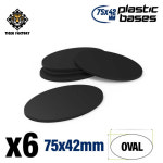 오브스터프(ofstuff) | 그린스터프월드 플라스틱 오발베이스 75x42mm 에이지오브지그마 미니어처 타원형 베이스 : TIGER FACTORY