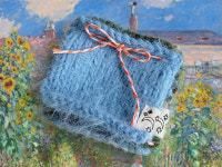 정원의아이손뜨개정아점 | 네모의 정원 뜨개 티코스터 Nemo's garden knit tea coaster : 달뜬바다