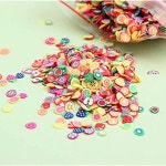 DNHCLL 1000피스 혼합 컬러 클레이 3D 과일 슬라이스 네일 아트 장식, 장식 스크랩북 DIY 공예품 제작 : 비또리마켓