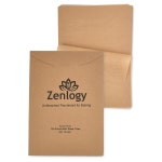 Zenlogy 양피지 베이킹용 12x16 (200매) - 표백되지 않은 염소 없는 고열 논스틱 하프 시트 팬용 미리 자르는 100 : 마켓써니365