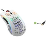영광스러운 모델 D 유선 게이밍 마우스 - 68g 초경량 벌집 디자인, RGB, 인체공학적, Pixart 3360 센서, 오므론 스위치, PTFE 피트, 6개 버튼...